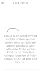 Mobile Screenshot of cloudcoffeephilly.com