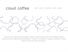 Tablet Screenshot of cloudcoffeephilly.com